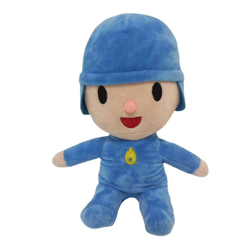 8pcs Cross-border explosion toy small P Youyou Pocoyo plush Barto duck puppy Lula Aili elephant doll Children Birthday Gift