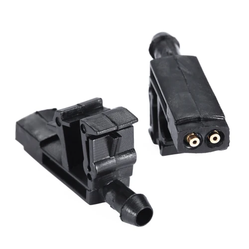 Boquilla de chorro de limpiaparabrisas delantero, capó líquido de pulverización para Peugeot Partner 406 605, Citroen Xantia Berlingo ZX, accesorios de coche, 2 uds.