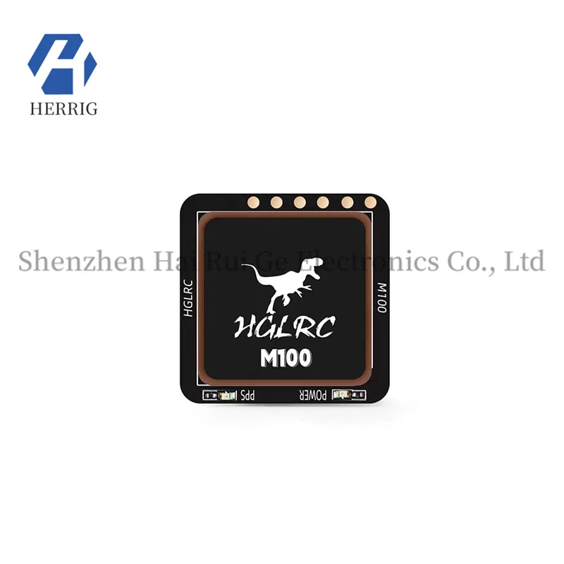 

Hua Gu Long HGLRC M100-5883 Compass GPS, small size, fast positioning, for RC fixed-wing and racing drones