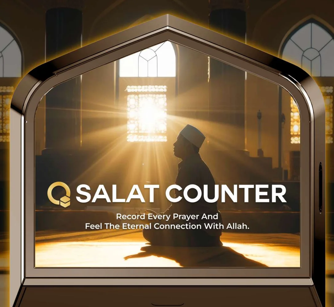 Islamic Counter Smart Wakeup Accurate Records Light Weight Portable Long Battery Life AMOLED Display Android Compatible