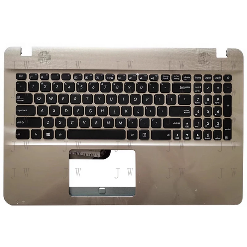 J    For ASUS X541S A541U A541N D541S F541U R541U VM592U K541N Keyboard Palmrest Gold