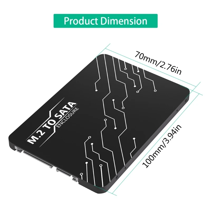 Адаптеры NVME SSD to SATA3.0 2,5 дюйма Преобразователи твердотельных накопителей NVME RiserCard