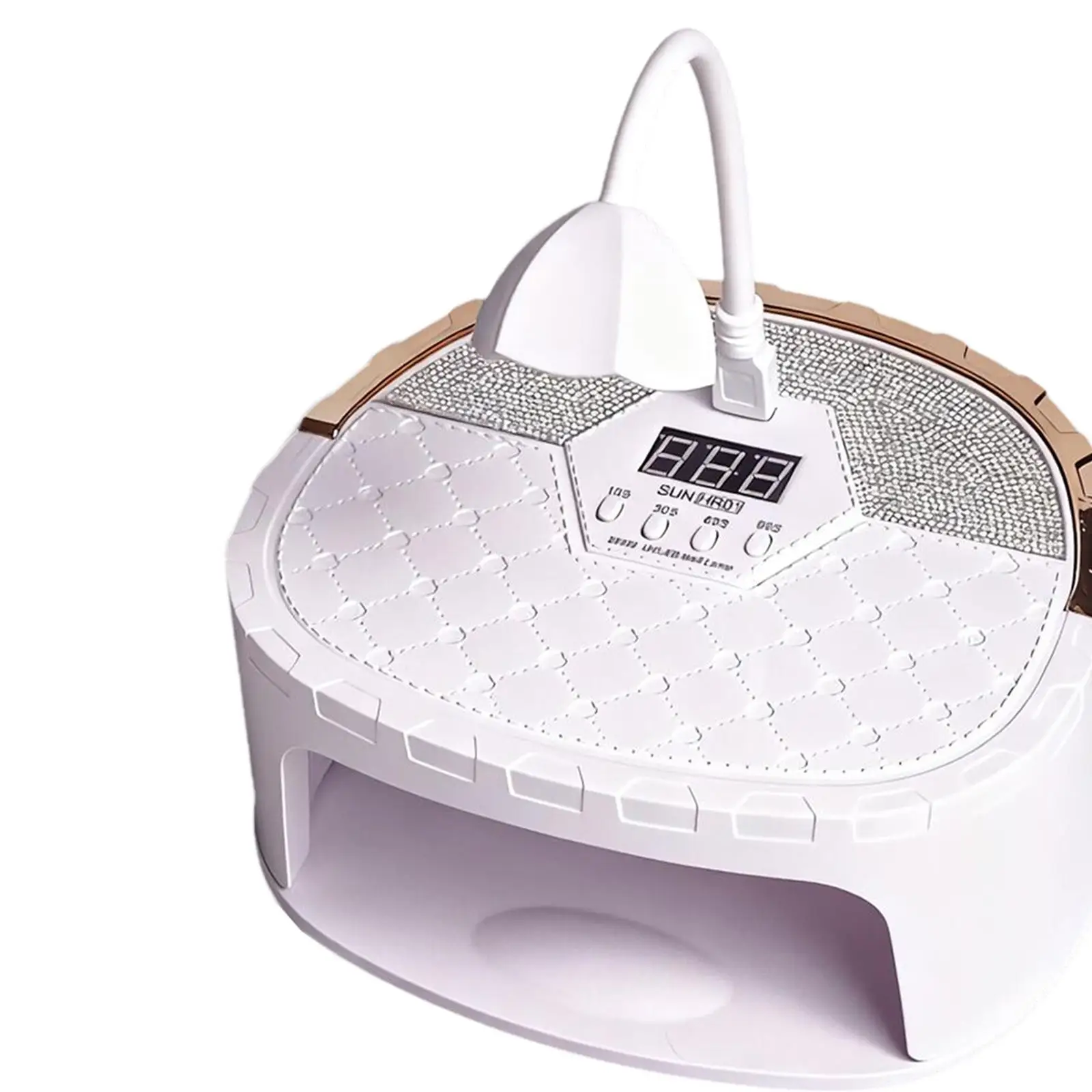 LED-nagellamp Veelzijdig Lage warmtemodus Compacte handsensor Krachtig 4-timers Gemakkelijk schoon te maken Nageldroger Gel-nagellamp Professioneel