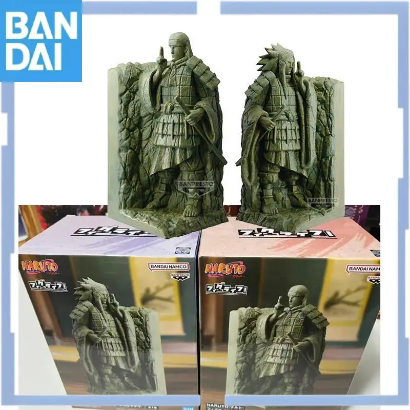 

Genuine Bandai Namco Banpresto Naruto Uchiha Madara Senju Hashirama Shumatsu No Tani Pvc Collector Anime Figure Model Toy Gift