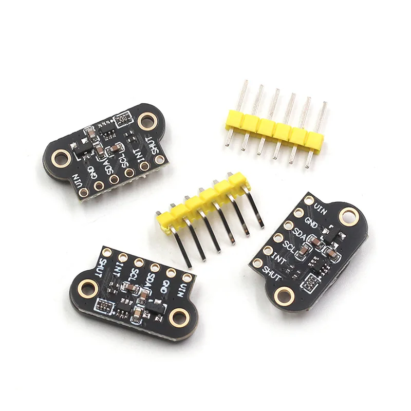 1/5/10/30/50Pcs TOF050C TOF200C TOF400C Time Of Flight Laser Distance Sensor Module Infrared ToF Ranging Detector IIC Interface