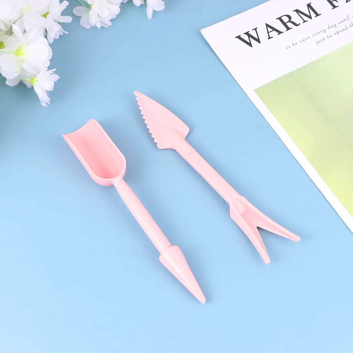 10 pz Plastica Giardino Widger Piantine Strumento di Trasferimento Pala Scavo Trapianto Piantare Strumenti Casa Vaso di Fiori Mestiere Cielo Blu