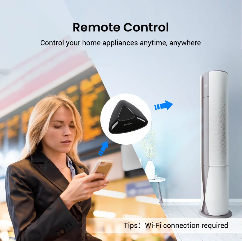 Broadlink RM MAX IR/RF wifi جهاز التحكم عن بعد العالمي MAX أتمتة المنزل الذكي التلفزيون التيار المتناوب مروحة الستائر المتوافقة مع Alexa و Google Home #4