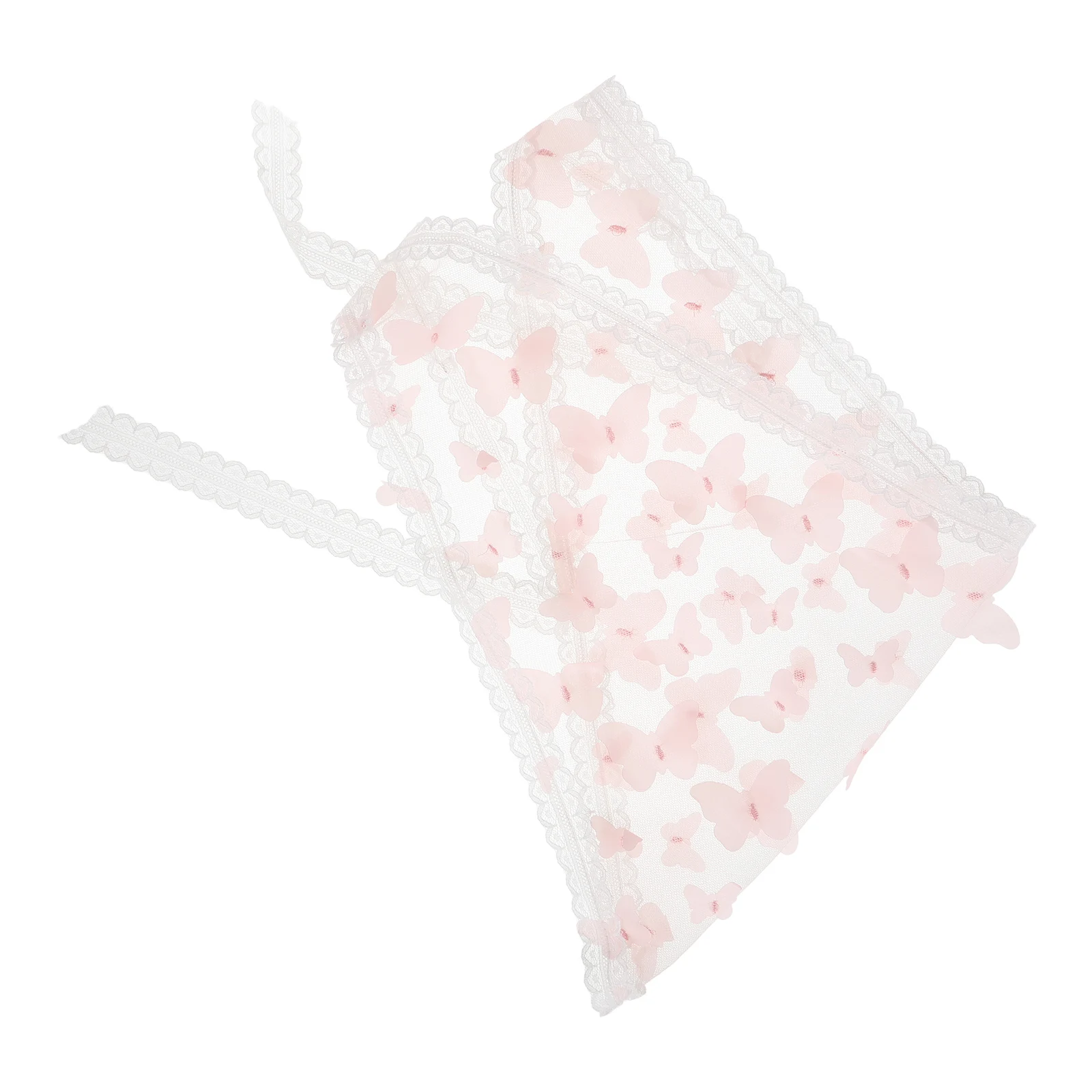 

Elegant Lace Butterfly Bandana Hair Scarf For Women Headband Accessories Turban Wrap Scarf Nurse Hairband Soft Comfortable Party