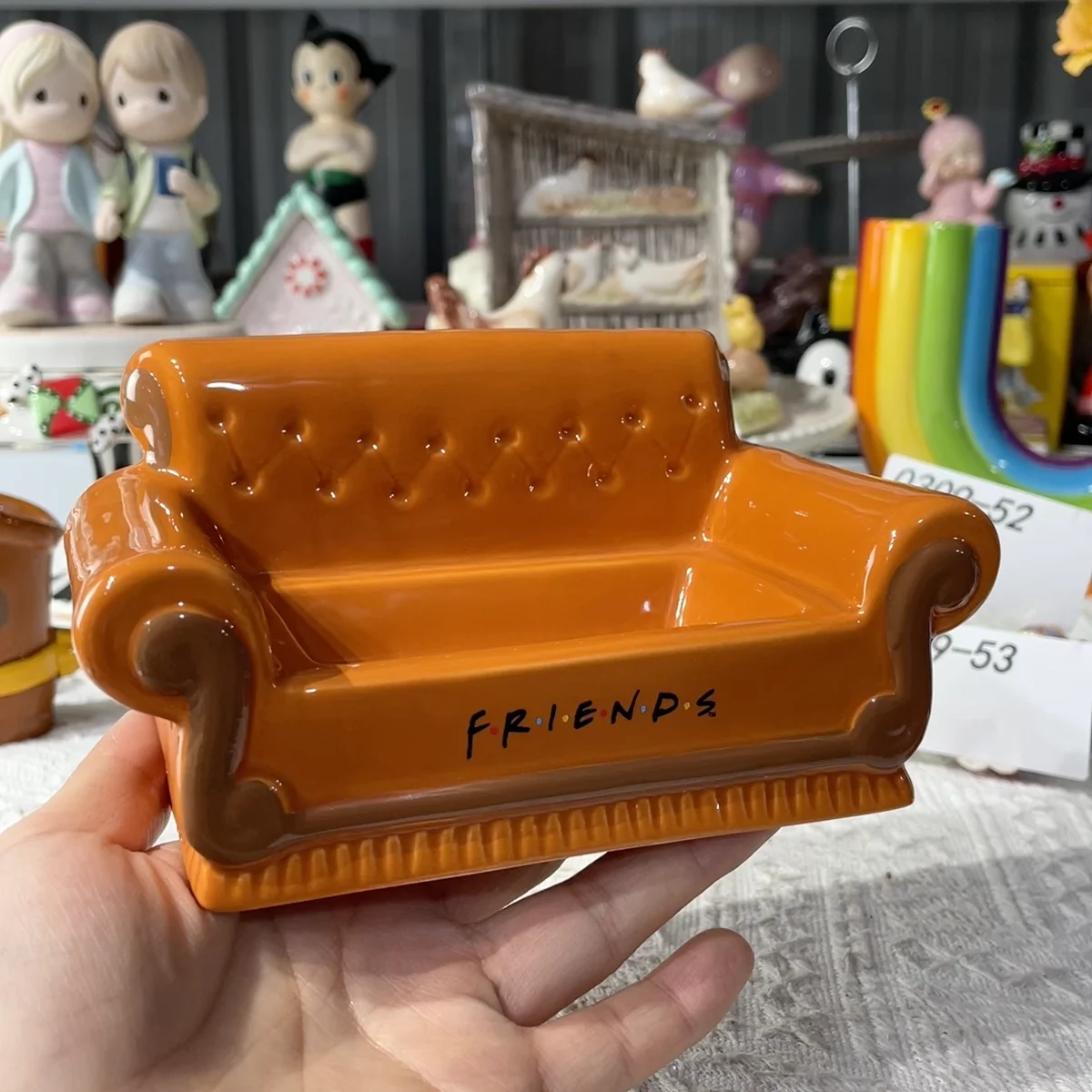 New TV Show Friends Ross Rachel Monica Chandler Joey Phoebe Central Perk ceramic Sofa