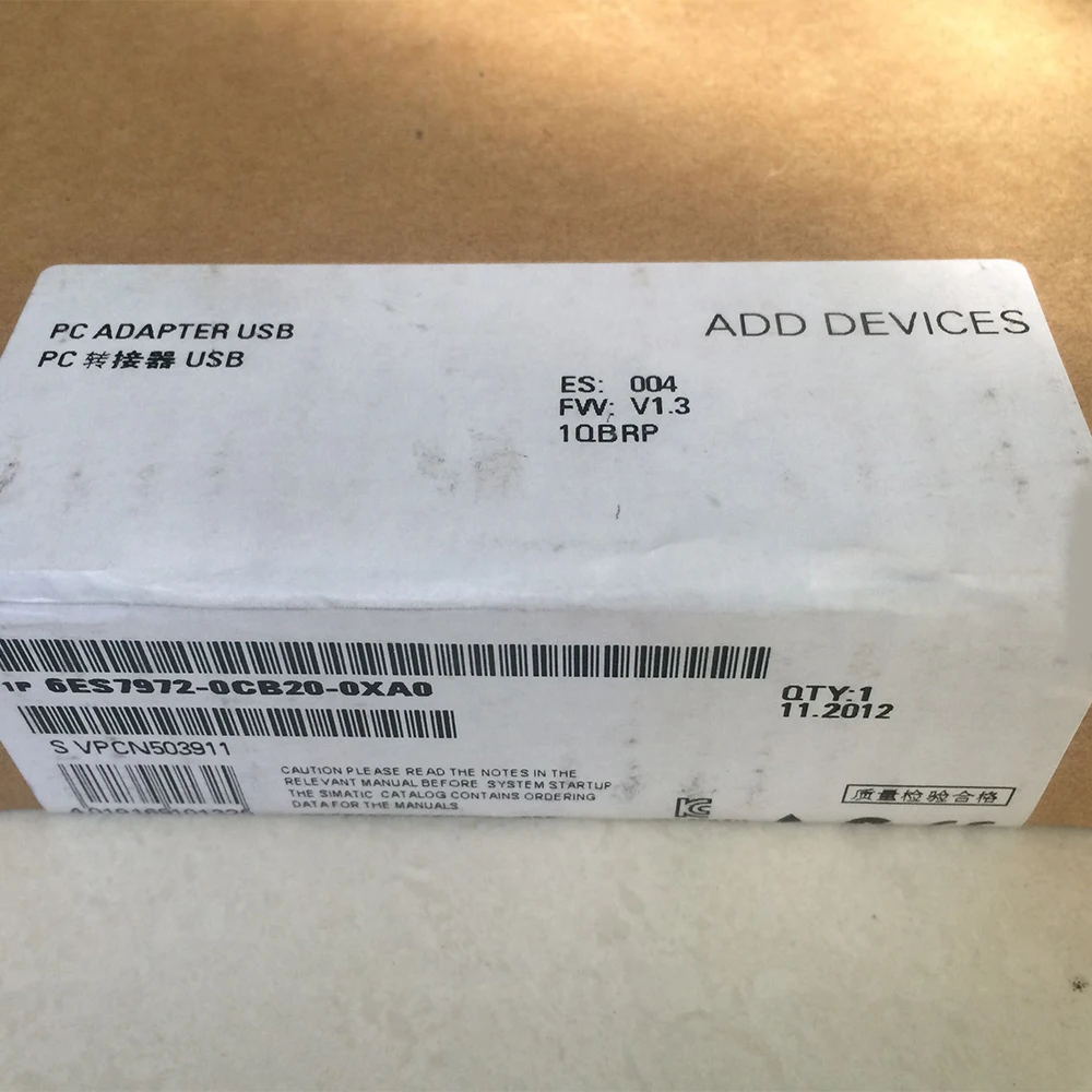 

For Siemens 6ES7 972-0CB20-0XA0 Module in Box