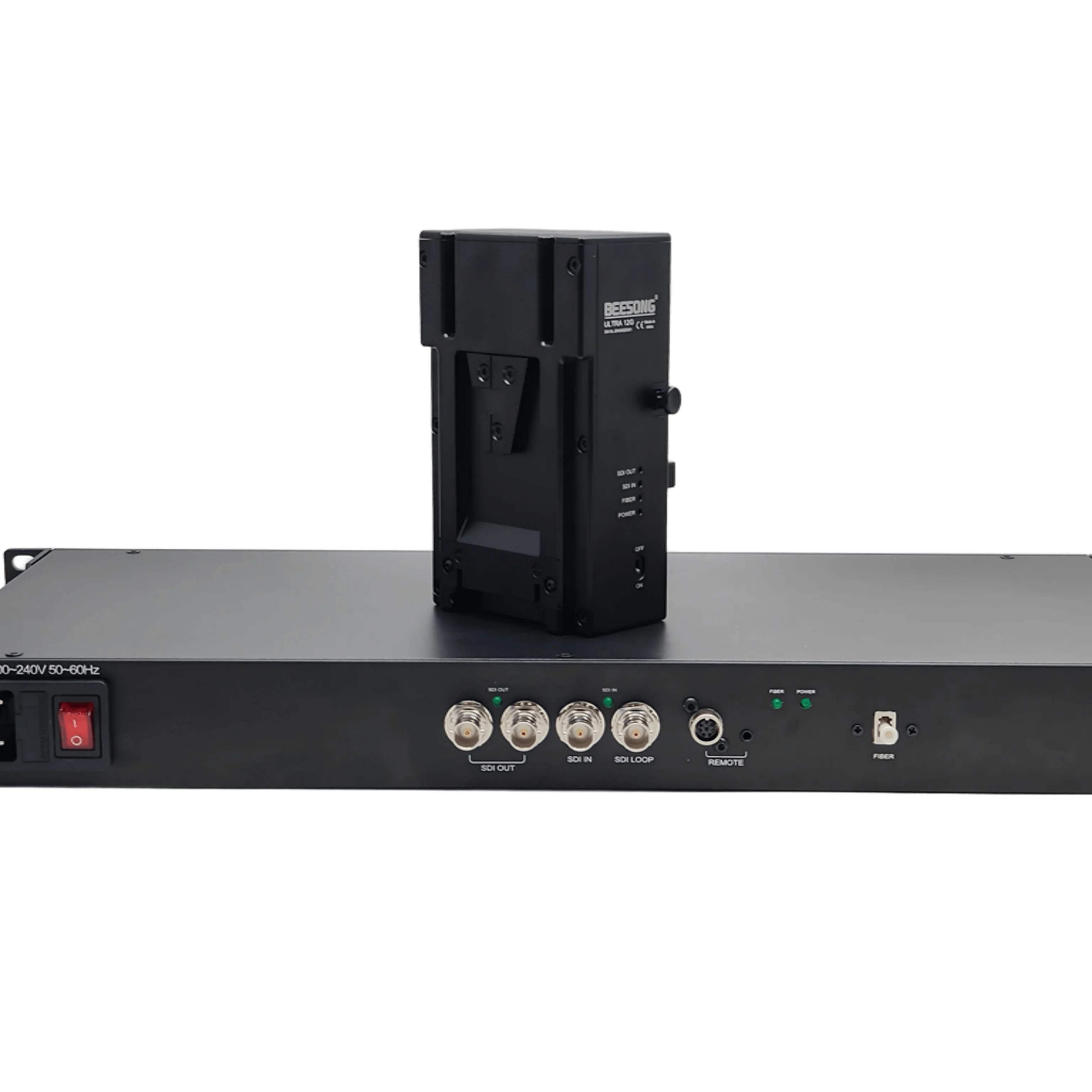 

EFP FIBER Converter to Camera for OB Van Include SDI Signal/PGM/audio/REMOTE