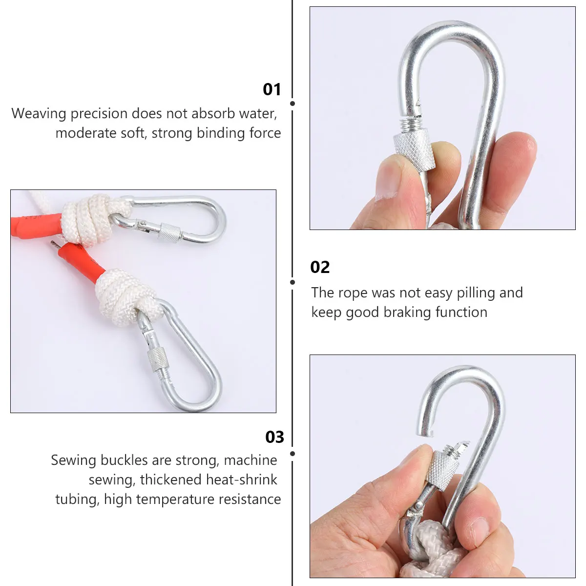 

Climbing Rope Safety Parachute Static Strong Binding Force Equipment