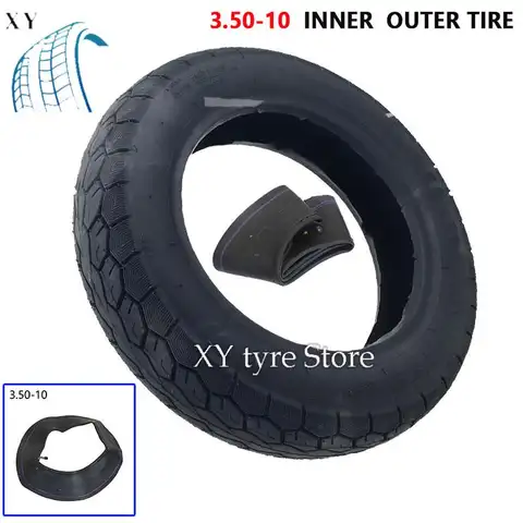 For The tire body structure is more flexible 3.50-10  inner outer tire.for electric motorcycles, and light motorcycles