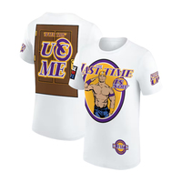 Men's White John Cena Farewell Tour 2025 Bakersfield T-Shirt Summer New Quick Dry Short-sleeved Sports Casual Oversized T-shirt