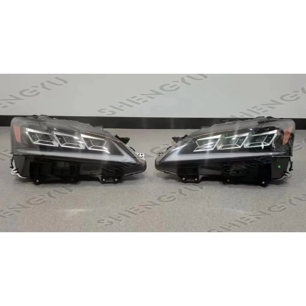 Car bumper for Lexus 2012 GS upgrade to 2016 GS F-Sport include front bumper assembly with grille three eyes headlights