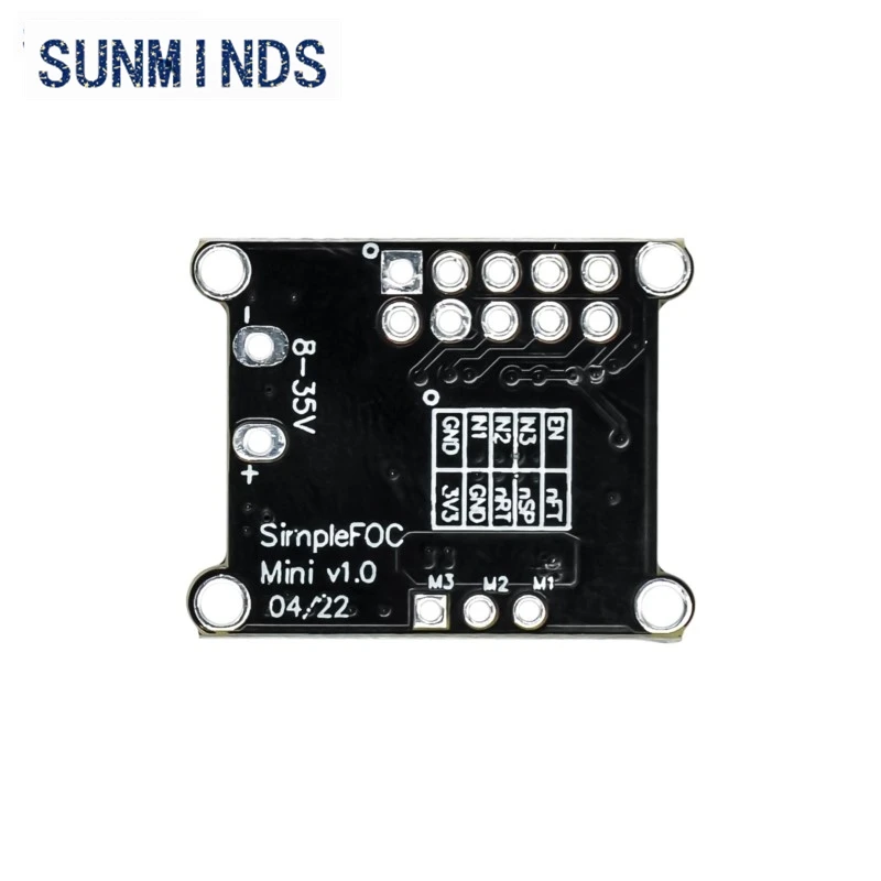 SimpleFOCMini DC brushless motor drive board FOC control driver SVPWM control algorithm