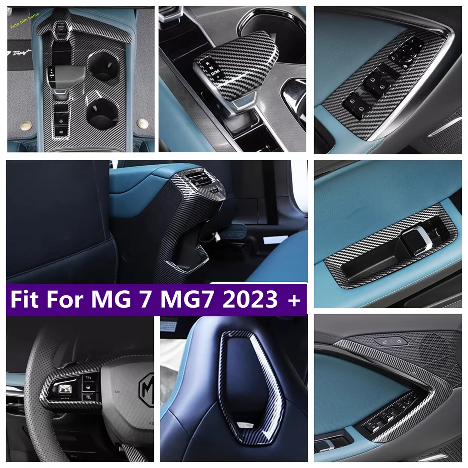 

Gear Shift Frame/Window Lift Button/Rear Air Outlet Steering Wheel Trim Cover Trim Fit For MG 7 MG7 2023 2024 2025 Accessories
