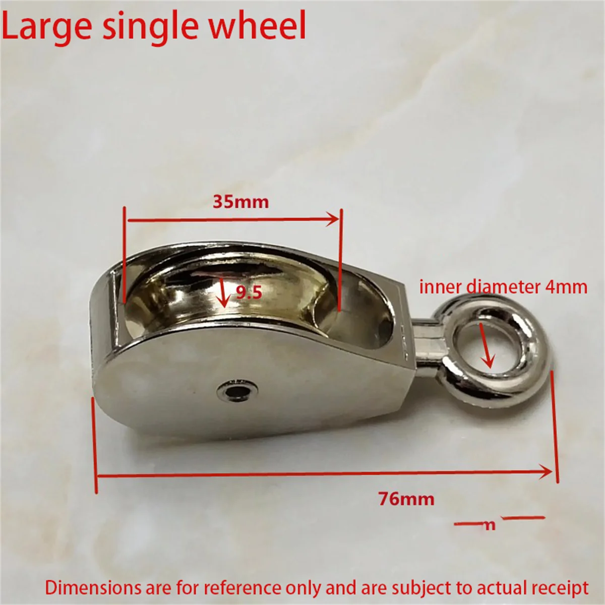 Zinc alloy small pulley micro pulley pulley money pulley greenhouse vent pulley single and double-way pulley