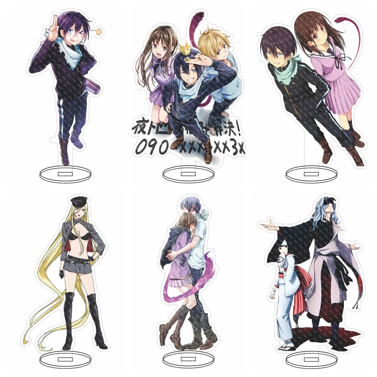 Noragami Yato Acrylic Stand Model Plate Decoration Originality Desk Figure Display Fans Gift Products Cool Accessories Cartoon