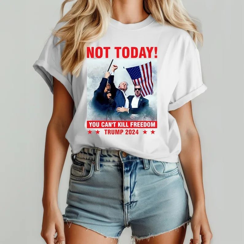 Trump You Cant Kill Freedom Conservative Patriotic Fight For US Unisex Shirt