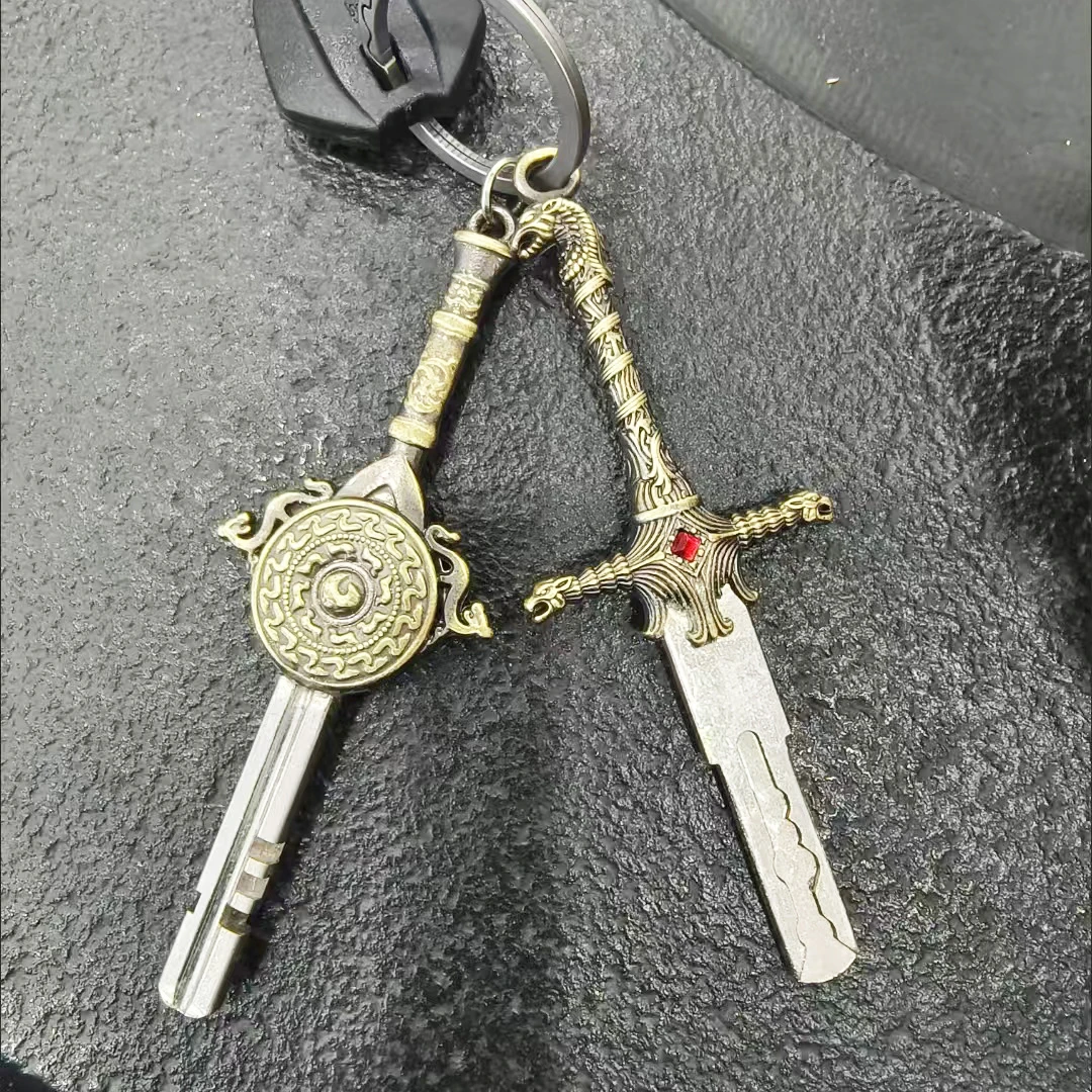 

1 шт., сменная ручка для ключей мотоцикла, необходимая ручная полировка держателя ключей, персонализированная головка ключа «сделай сам», для ключей от мотоцикла