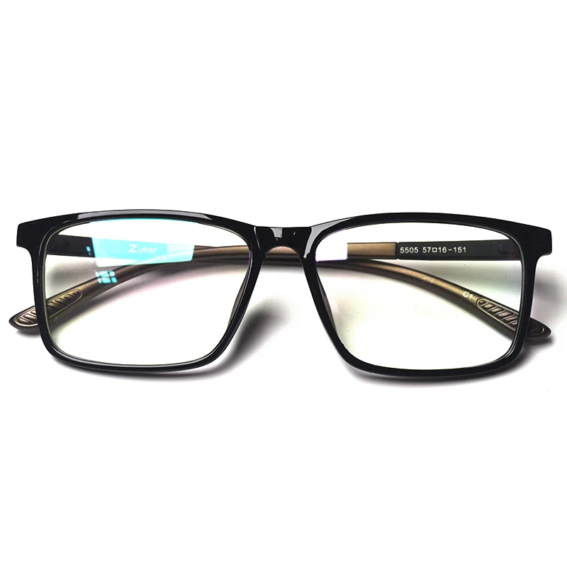 New TR90 Unisex Glasses Frame Ultra Light Full Square Frame Optical Prescription Eyeglasses