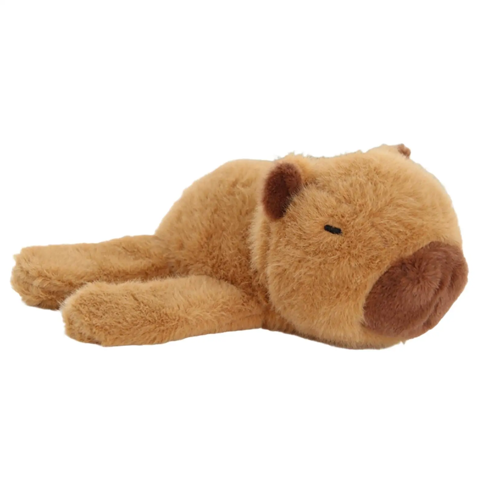 Capybara-juguete de peluche interactivo portátil, figuras de juguete, Capybara