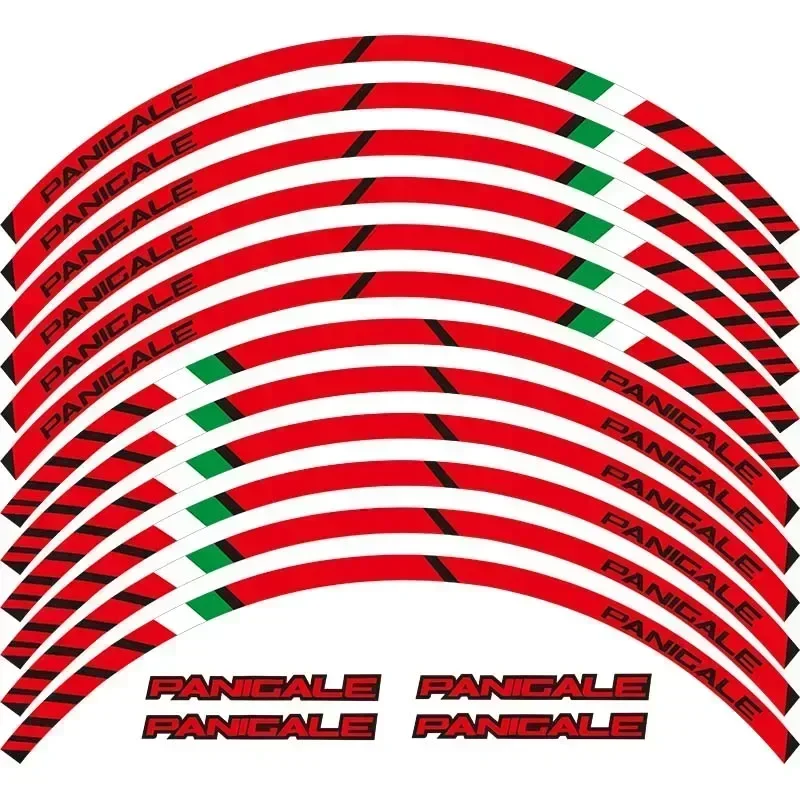 For DUCATI PANIGALE 1199 S 899 1299 S R 959 Motorcycle Parts Contour Wheel Decoration Decal Sticker - 1 Motor