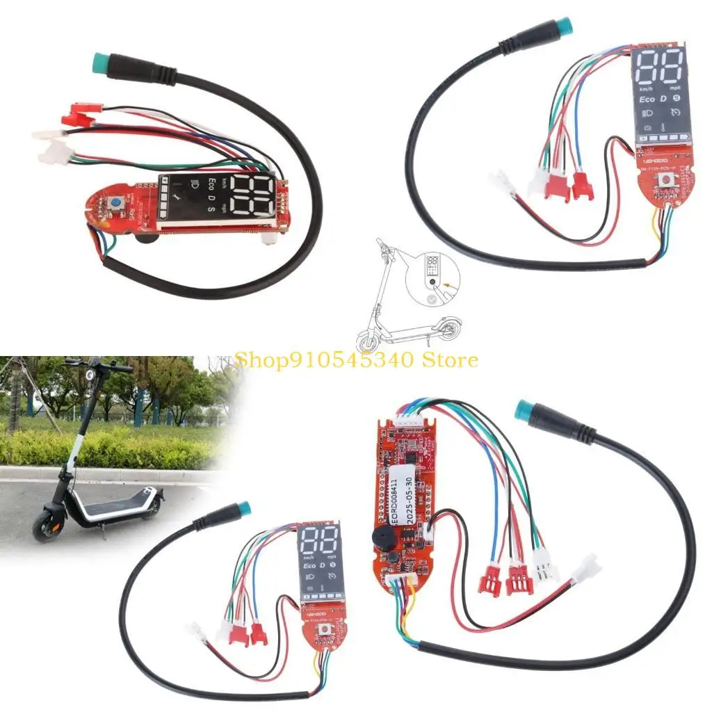 

U2JA Энергосберегающий электрический скутер с ЖК-экраном и системой обнаружения неисправностей повышает безопасность езды на