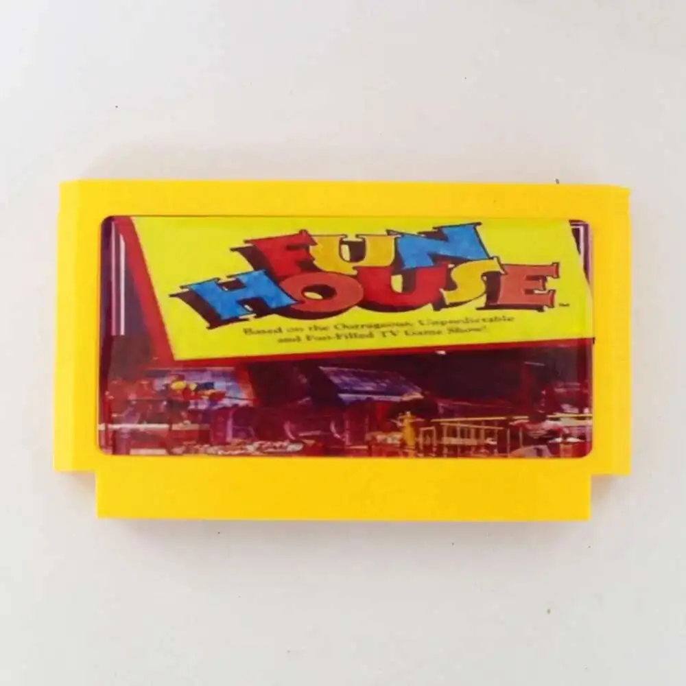 Tarjeta de juego Fun House de 60 pines para reproductor de juegos Subor de 8 bits