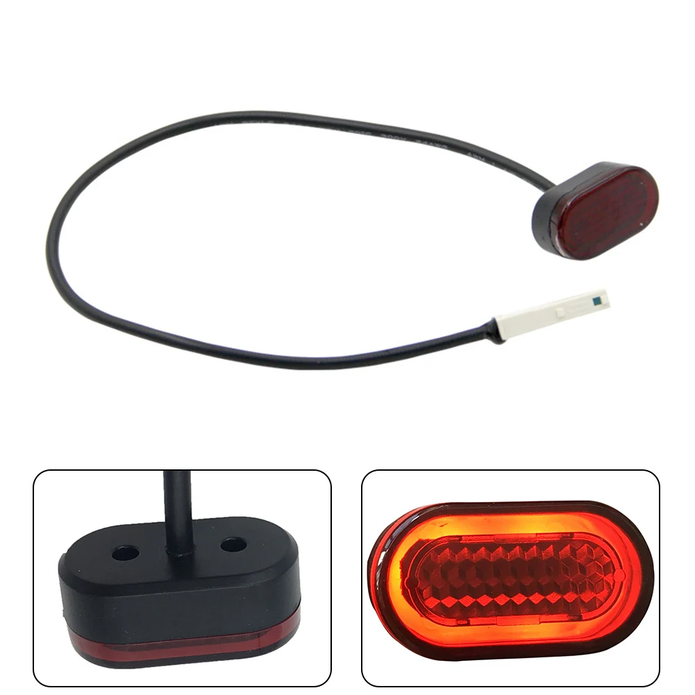 E-scooter TailLight For Pro Rear Lamp Brake Light Skateboard Safety Stoplight Electric Scooter Accessories