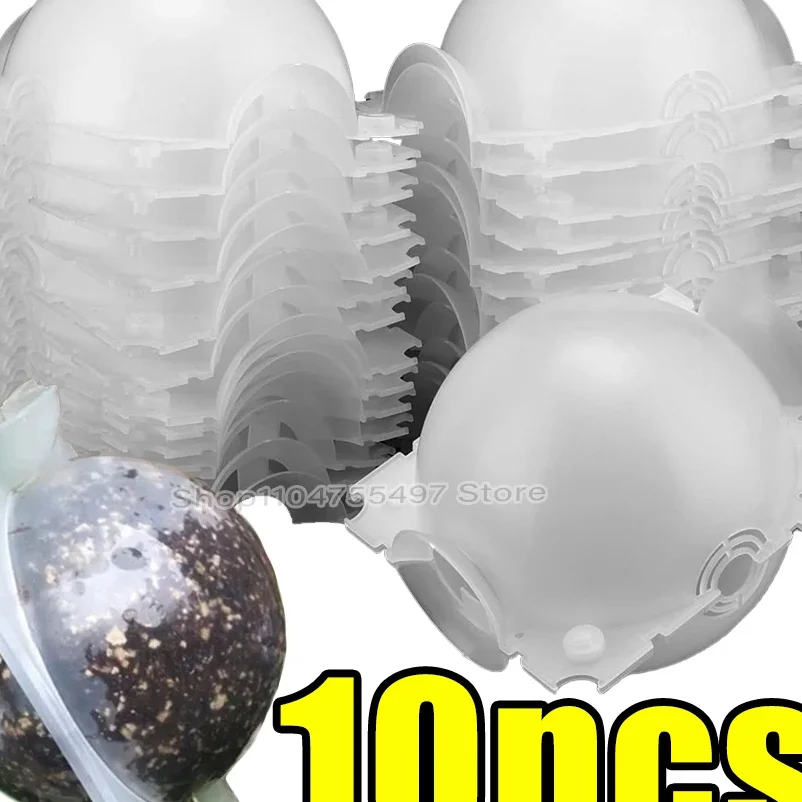 

5/8/12cm Air Layering Pods Plant Rooting Ball High Pressure Propagation Root Grow Box Graft Breeding Case Planting Nursery Pot