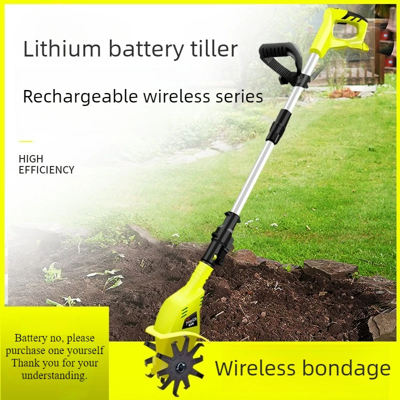

Handheld Lithium Battery Micro Soil Loosening Machine Tool Agricultural Small Household Soil Loosening Telescopic Rod Tillage