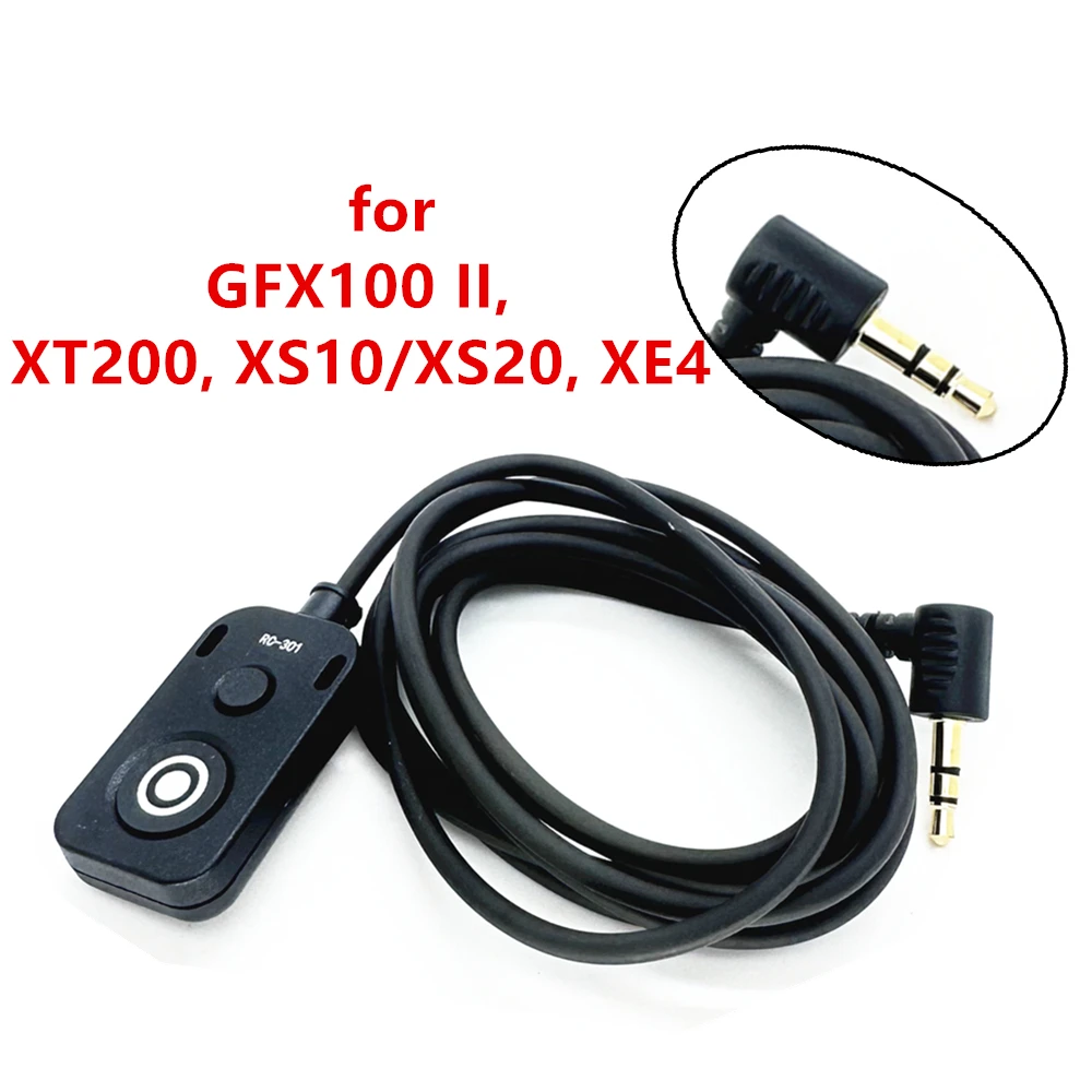 3.5mm Shutter Release Cable Remote Control for Fujifilm Fuji XT50 XS10 X-S10 XS20 X-S20 XE4 X-E4 XT200 X-T200 GFX100II Camera