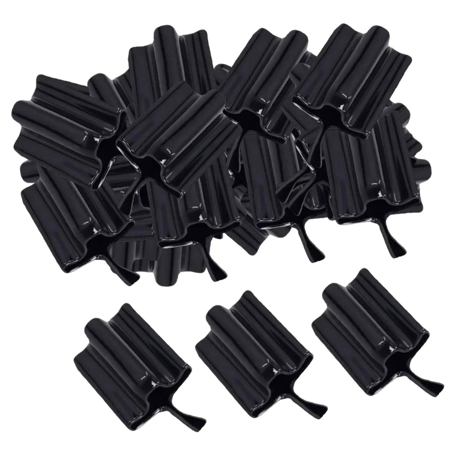 

PVC Rubber T Post Caps Black Easy Grip Post Topper Protector End Cap for Farm Fence Stakes