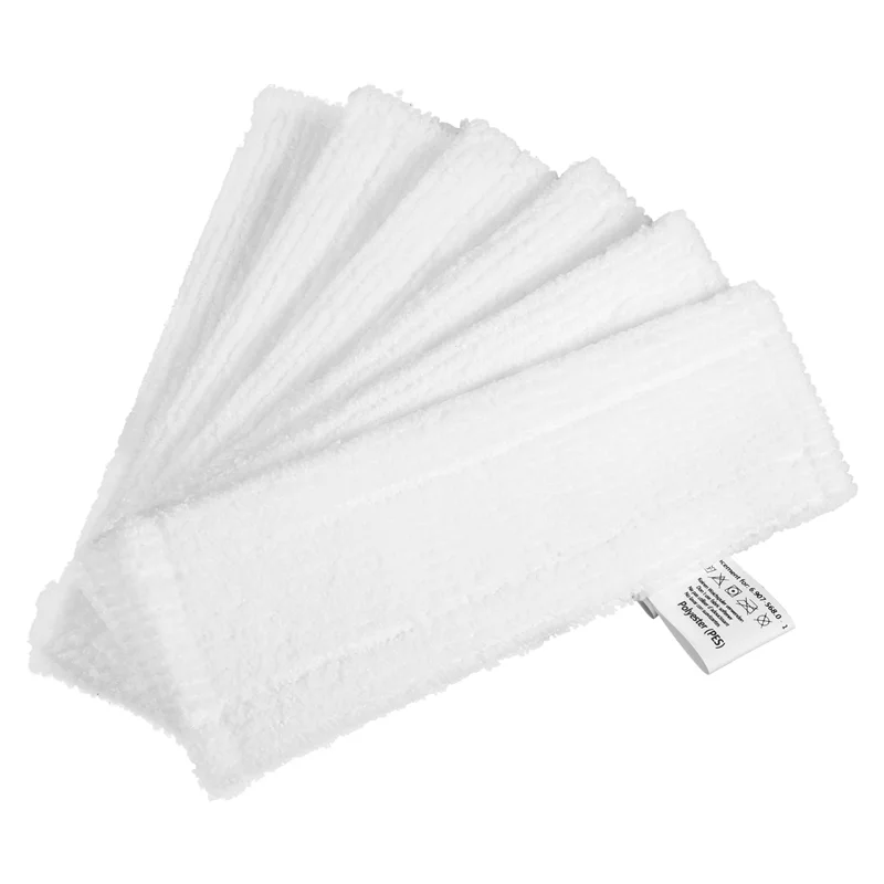 ABKR-6 Pcs Microfiber Mop Cloth Pad For Karcher Easyfix SC 2, SC 3, SC 4, SC 5 Steam Cleaner Durable Replacement Accessories