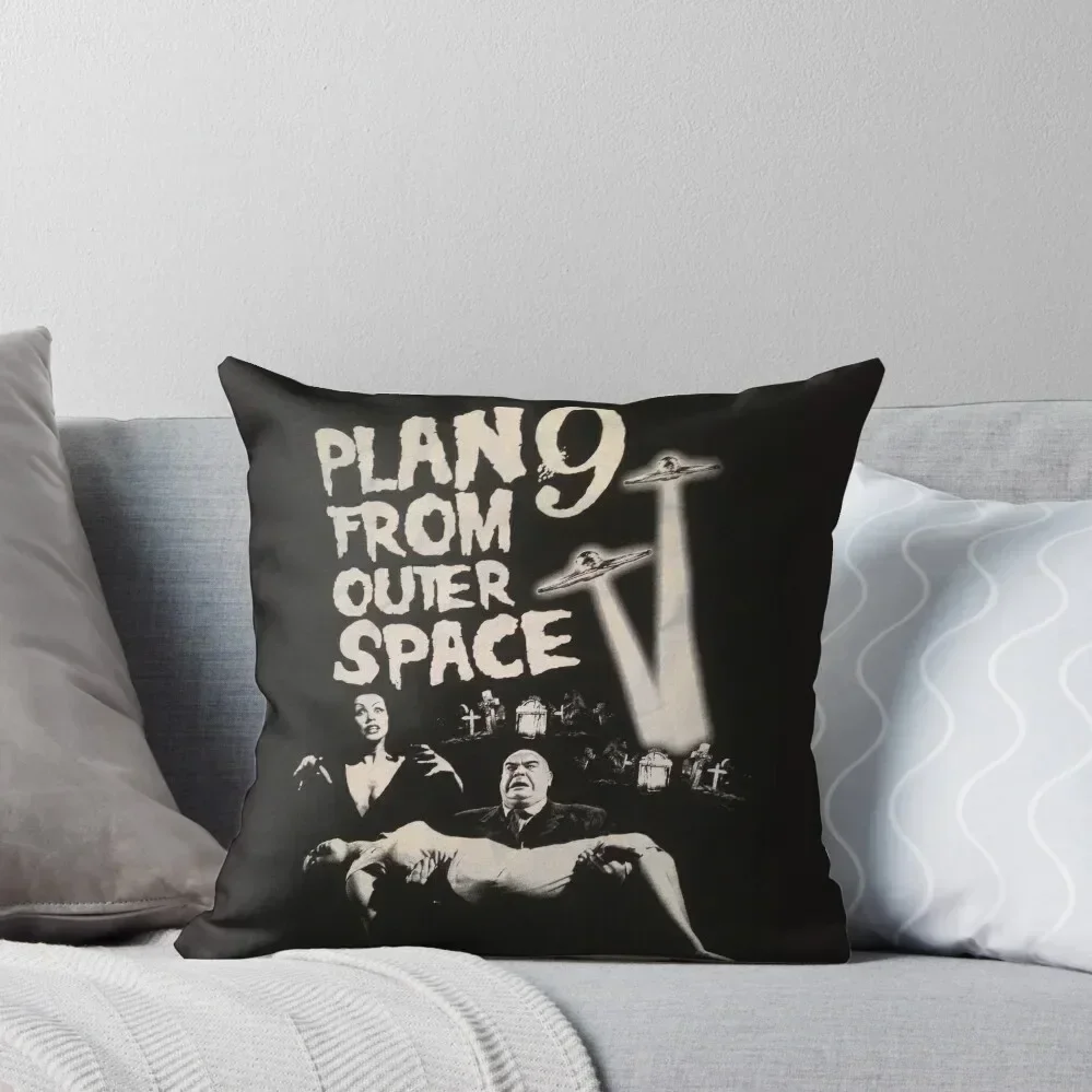 

Plan 9 from outer space - the movie Throw Pillow christmas decorations 2025 Ornamental Pillow pillow