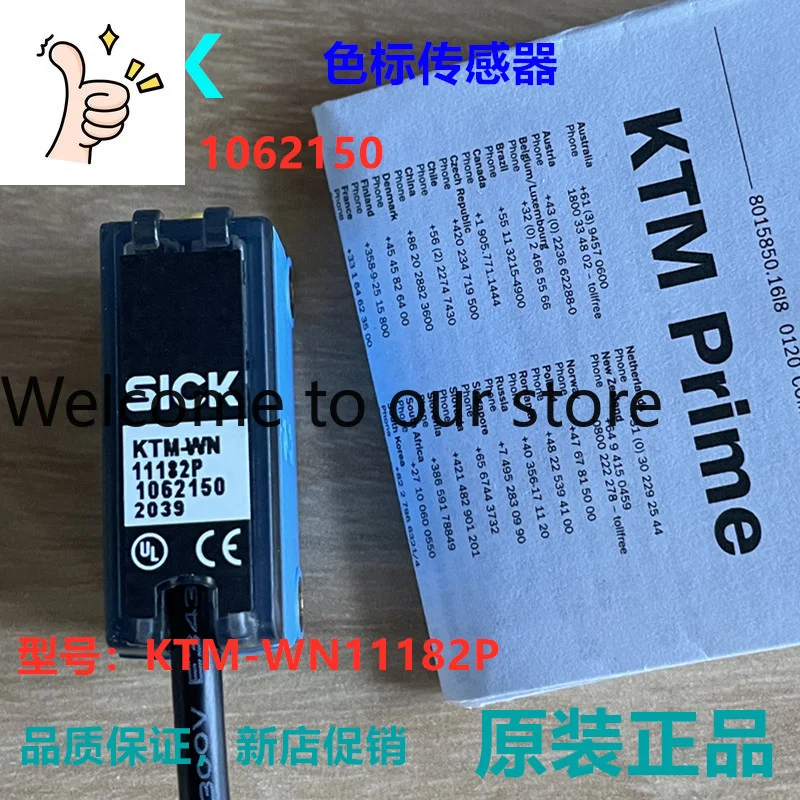 Germany SICK Optoelectronics KTM-WN11182P Color Code Sensor, Order Number: 1062150
