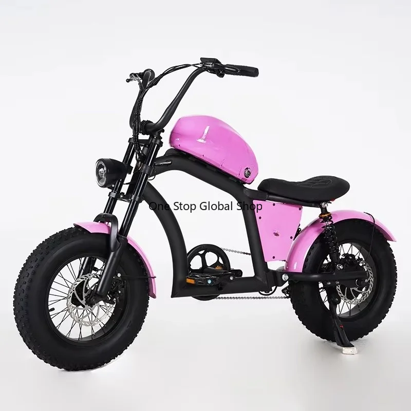For Chopper Off-Road Motorcycle FT02 MINI 500W 48V22.5AH Speed 25KM/H China