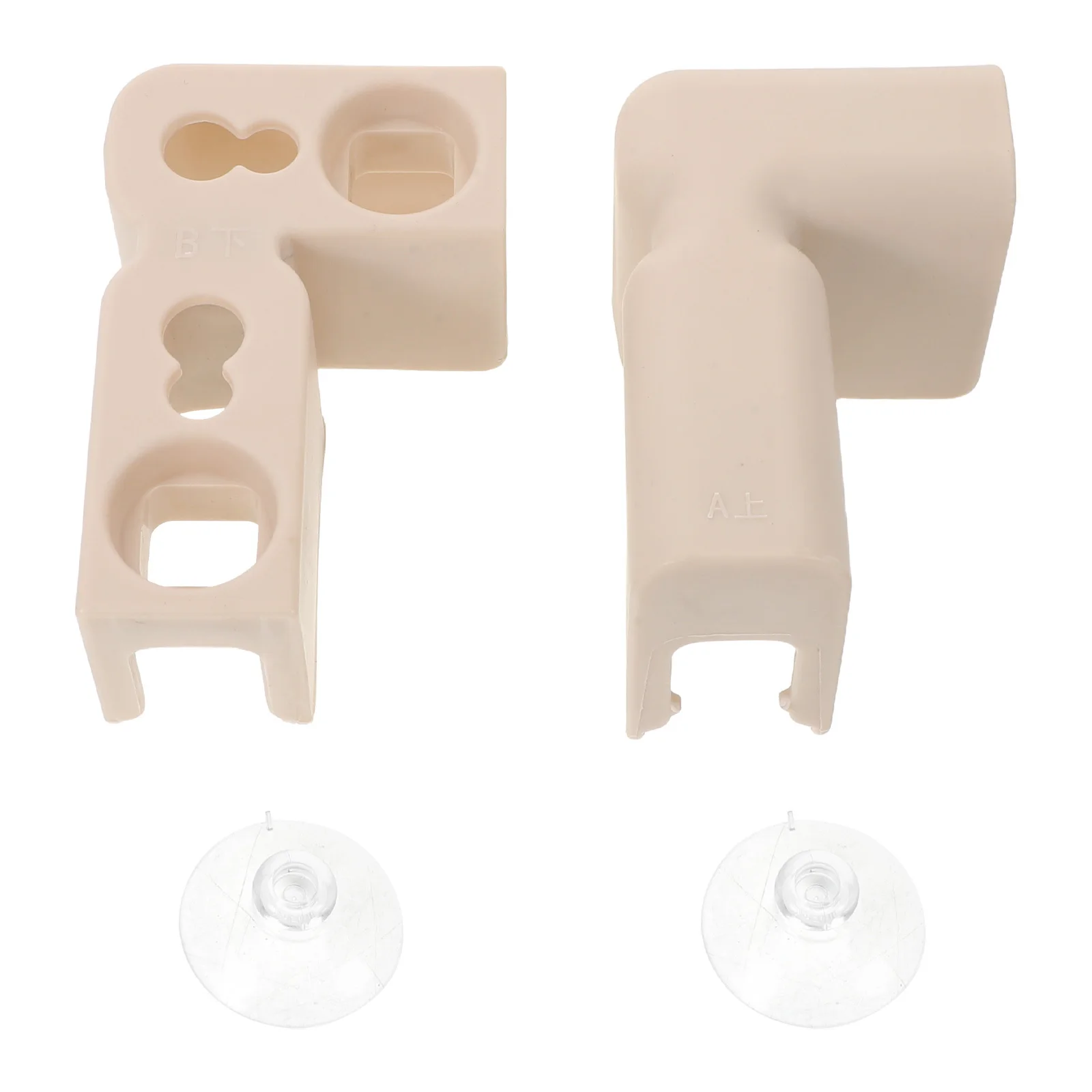 2Sets Accessories Suction Cups L Connector Stable Playpen Replacement Parts Play Yard Joints Fence Connectors