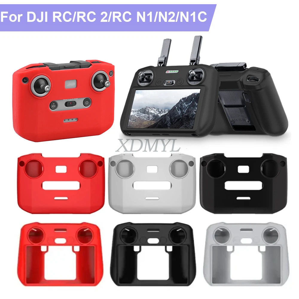 Силиконовый чехол для DJI RC/RC 2/RC-N1/N2/RC-N3 Neo/Mini 4 Pro/Mini 4K/Mavic 4 Pro/Air 3S/откидной защитный чехол для пульта дистанционного управления