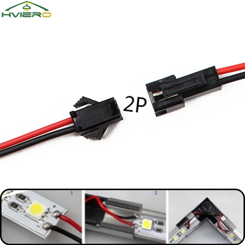 1 szt. listwy świetlne LED RGB 2 piny 150 mm złącze męskie i żeńskie listwa świetlna JST 22Awg kabel 3528 5050 do dekoracji sufitu neonowego