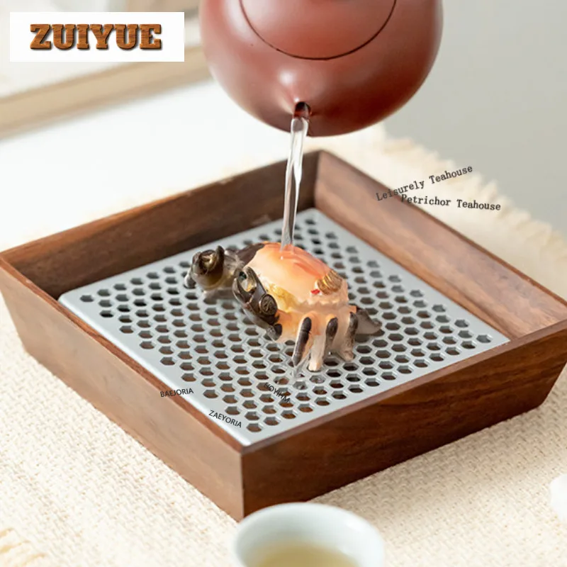 Resin Color-changing Crab Tea Pet Creative Lucky Model Tea Figurine Play Toys Tea Statue Ornaments Chinese Tea Set Supplies