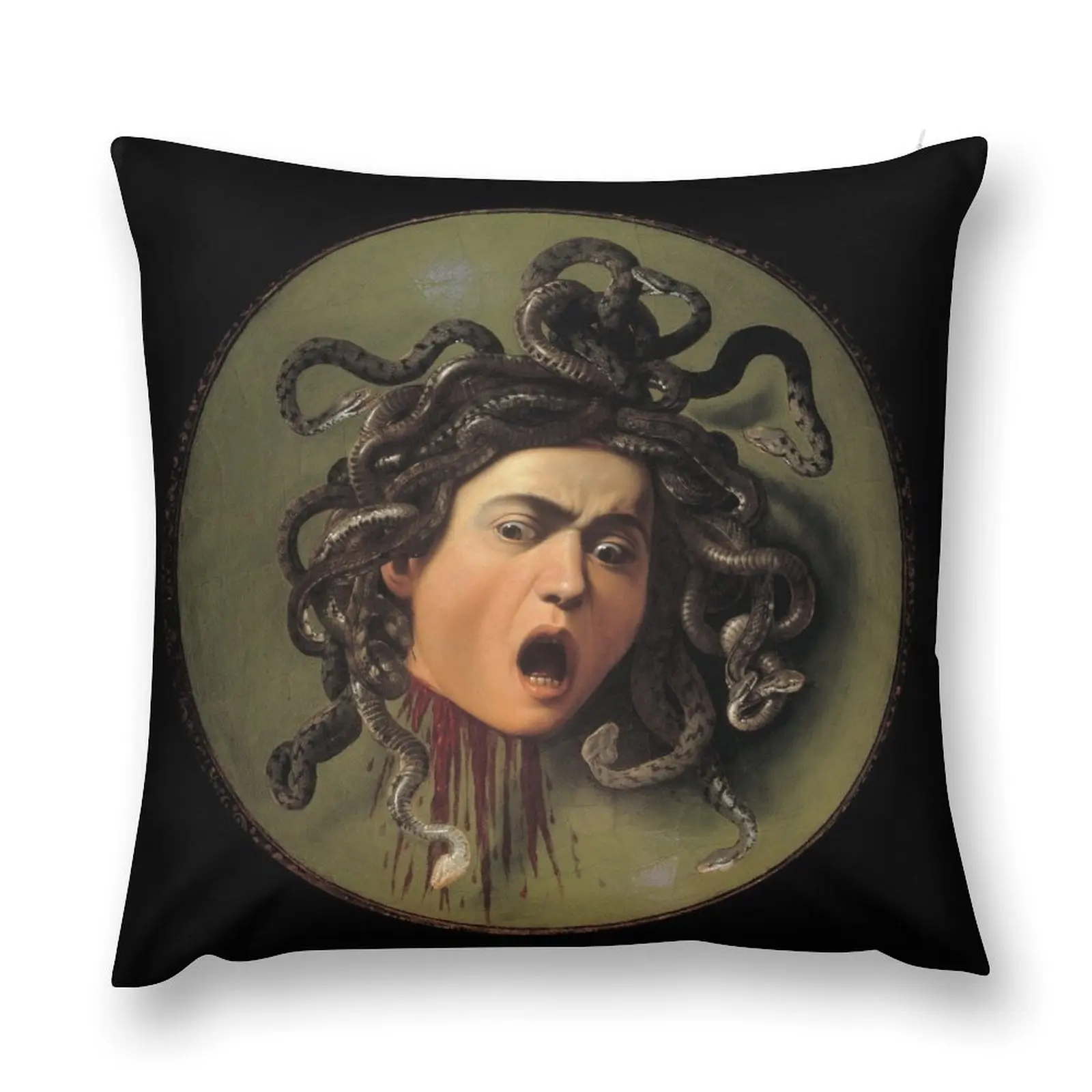 

Medusa Throw Pillow Pillow Cases Decorative Christmas Pillow Covers christmas cushions covers Christmas Cases