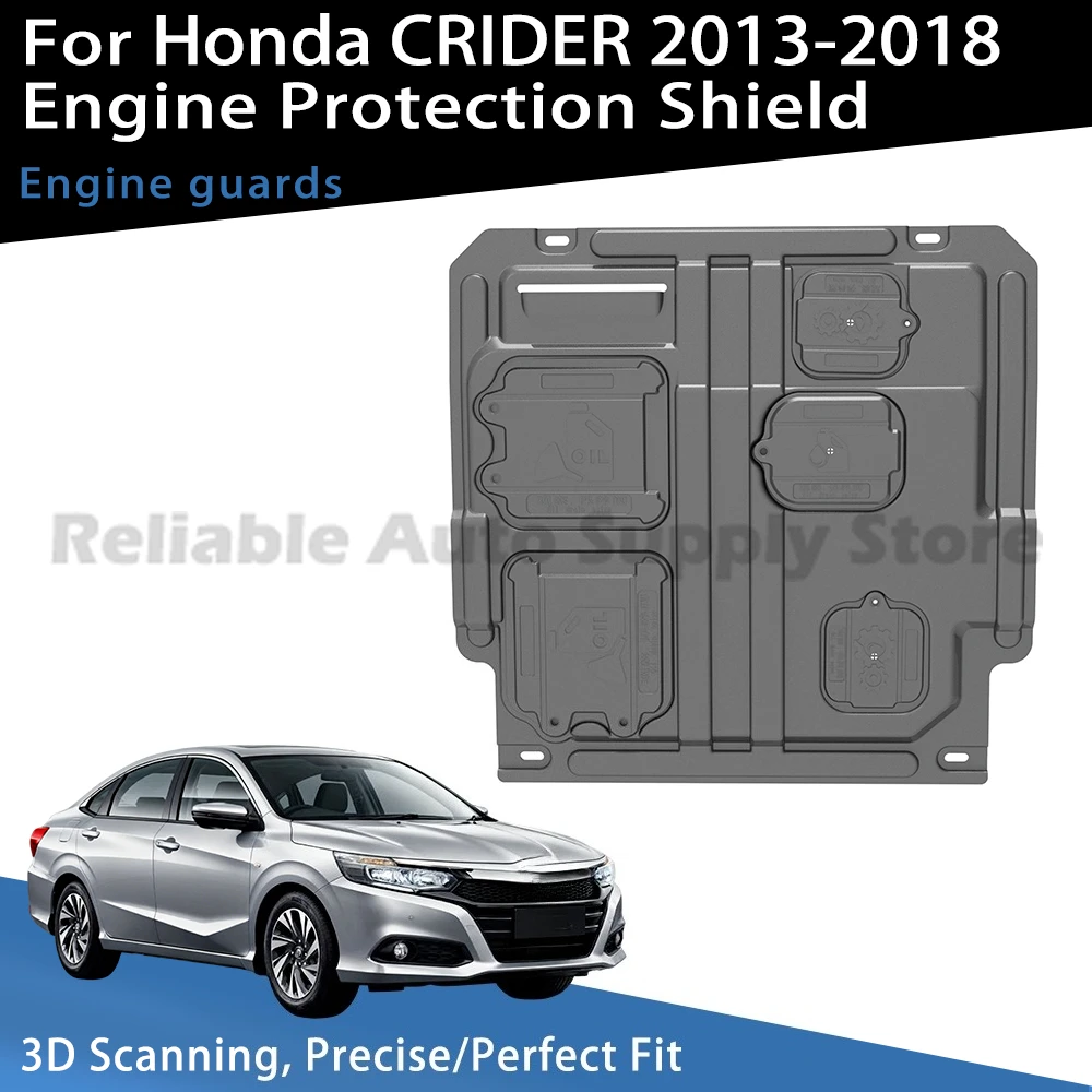 

High Quality Engine Protection Plate For Honda Crider 2013-2018, 3D Scanned Perfect Fit, Full Protection, Reliable Security