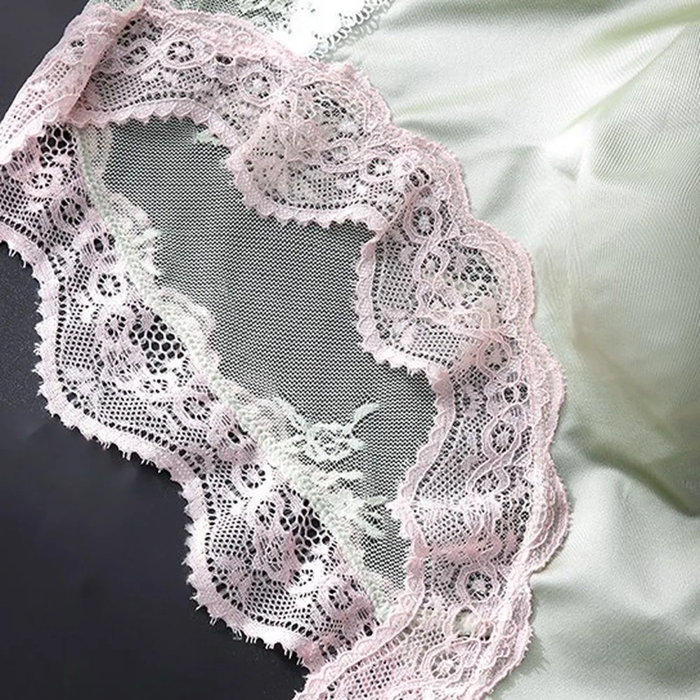 Seamless Lace Panties Men Mesh Briefs Male Lingerie Style Lightweight Construction Ultra-thin Fabric High Elastic Material
