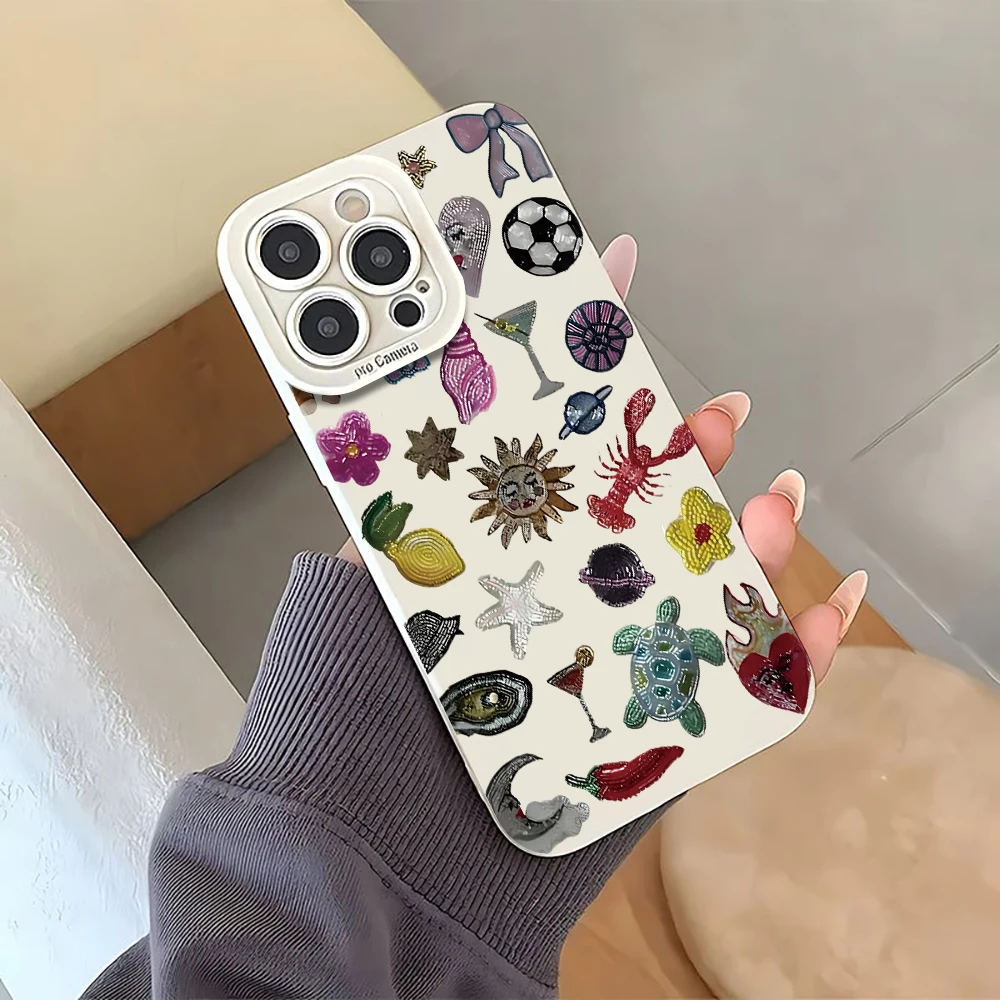 Fashion Items Phone Case For Samsung Galaxy S26 S25 S24 S23 Ultra S22 S21Plus FE A57 A56 A55 A54 A53 A36 A35 A34 5G TPU Cover