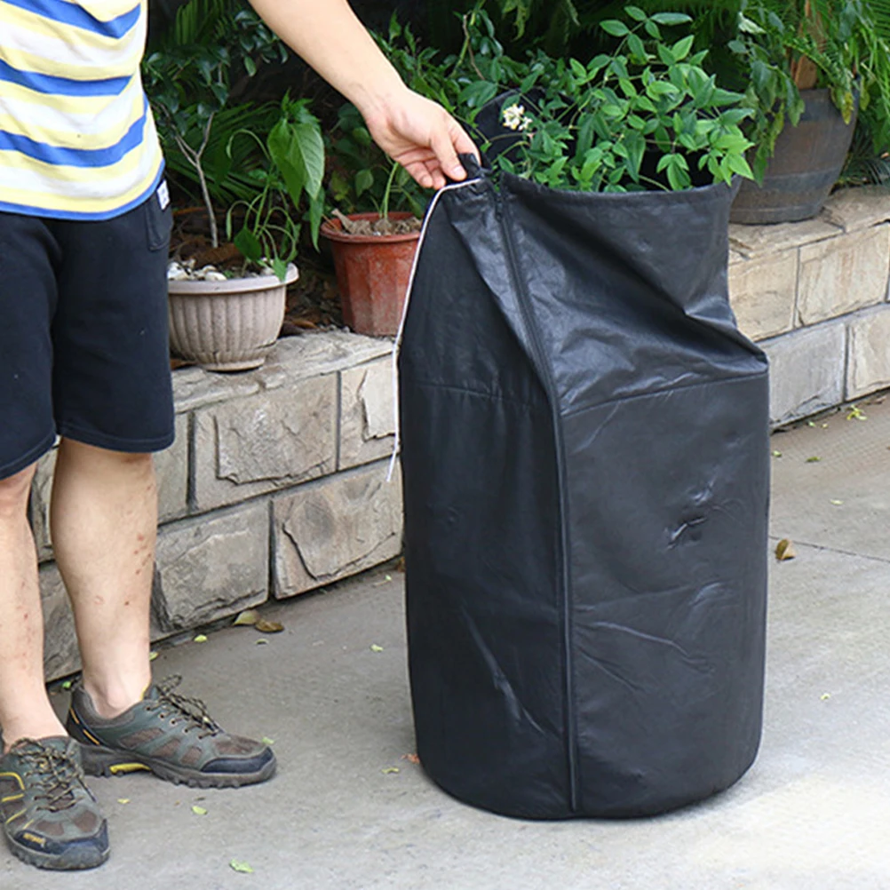 

2 шт. защитные мешки для растений из ткани Оксфорд, износостойкие, на шнурке, для защиты садовых овощей и кустарников от зимних морозов