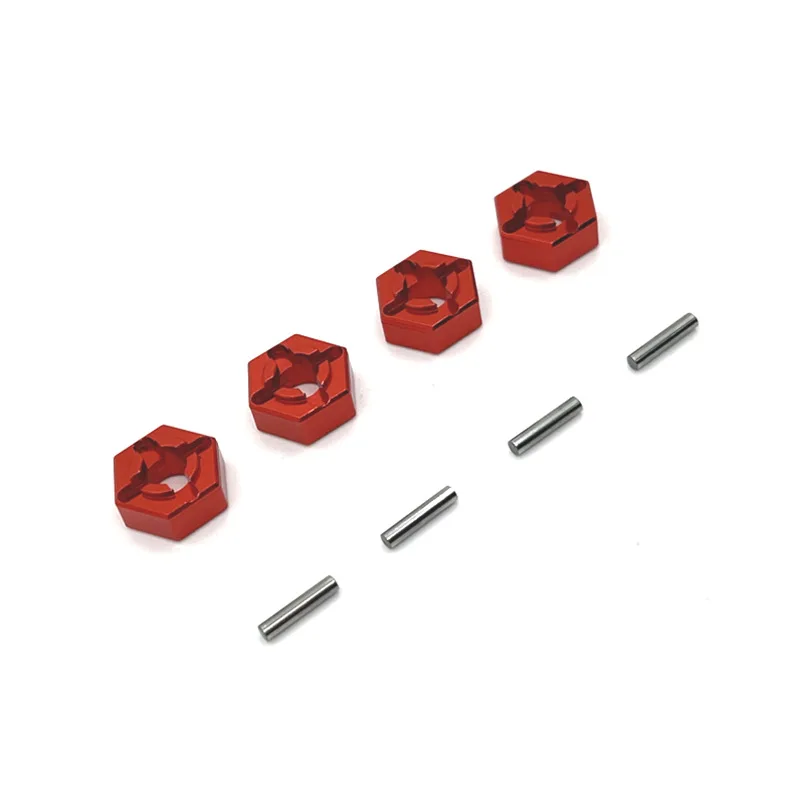 

12mm Hex Hexagonal Connector for SCY MJX JJRC 1/14 1/16 Metal Upgrade Parts Rc Model Crawler Car Truck