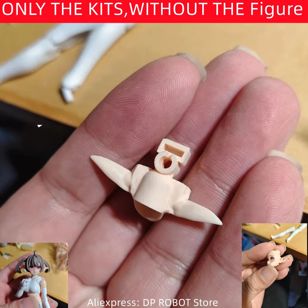 Kit de actualización de oreja de elfo para muñeca de autobús KOTOBUKIYA, espadachín, tanque Paladin, traje móvil, accesorios para niña